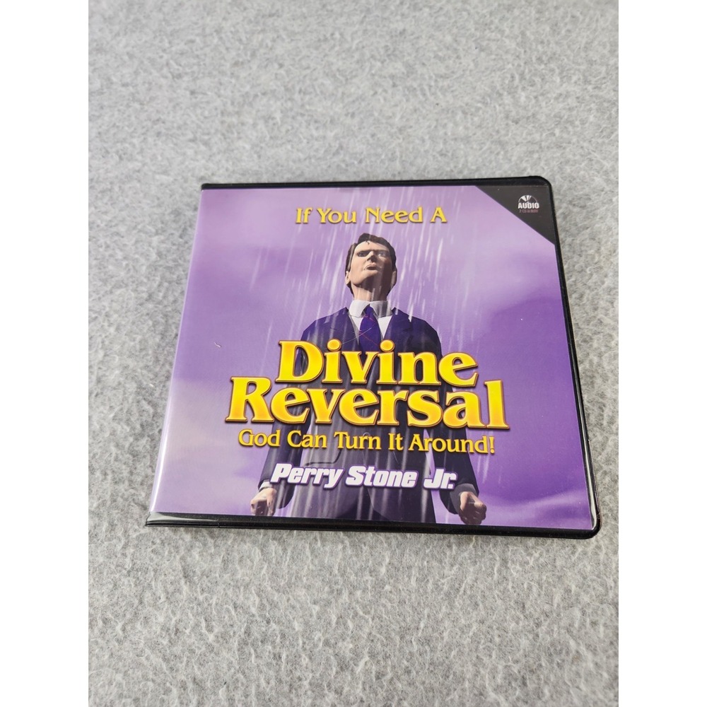 Divine Reversal: God Can Turn It Around! Perry Stone Book Religion 2 Disc CD Set